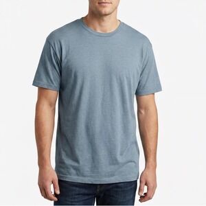 Fresh Clean Tees T-Shirt Mens 2XL Teal Cotton Crew Neck Short Sleeve Pullover